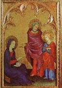 Simone Martini Christ Discovered in the Temple oil painting artist